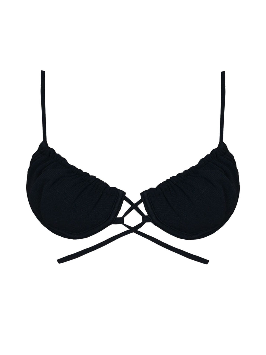 TOP LILA SAND BLACK