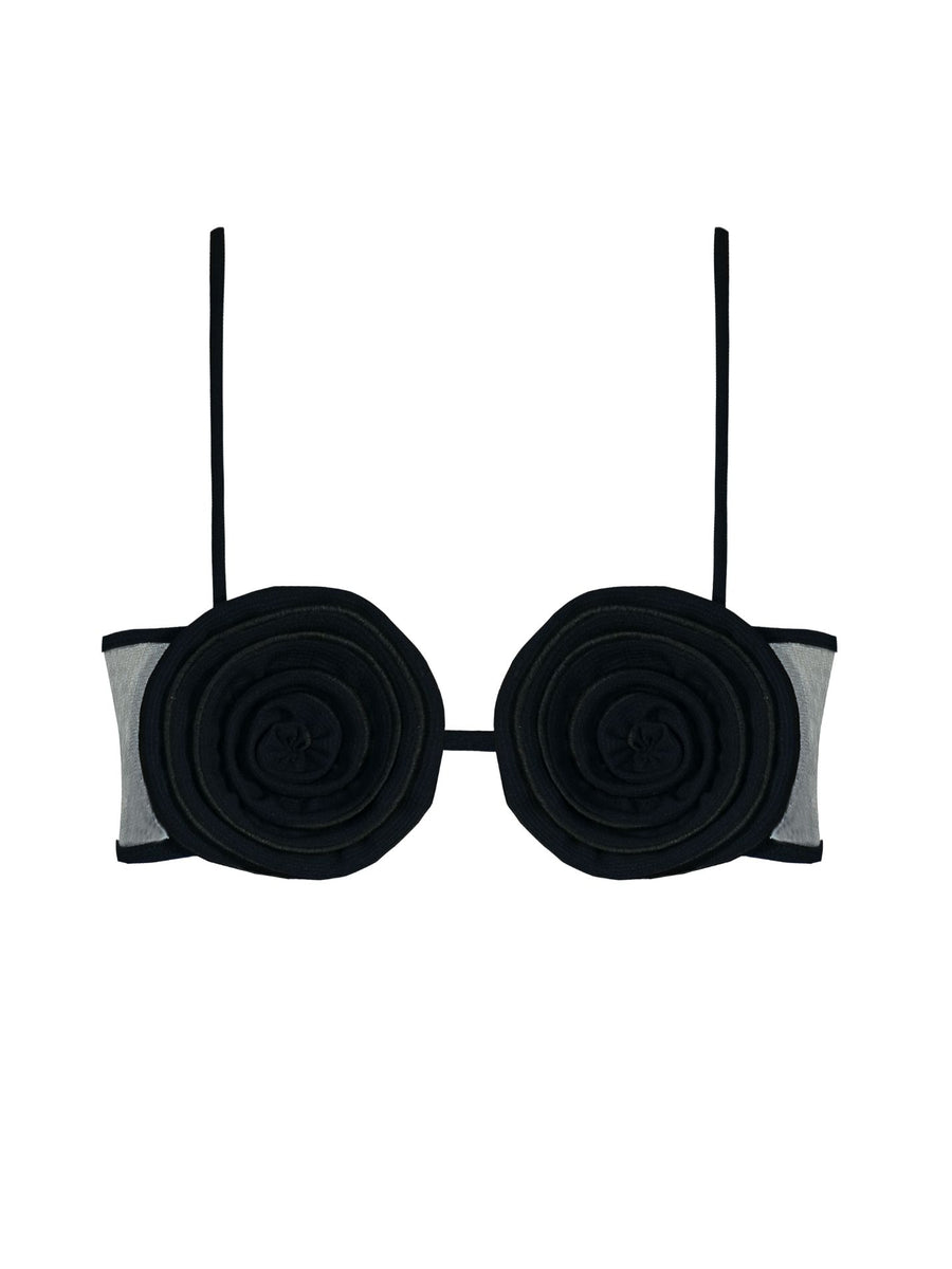 Top Rose - Sand Black