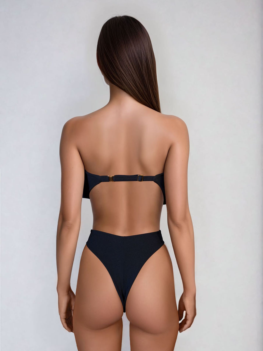 CALCINHA LOREN - SAND BLACK