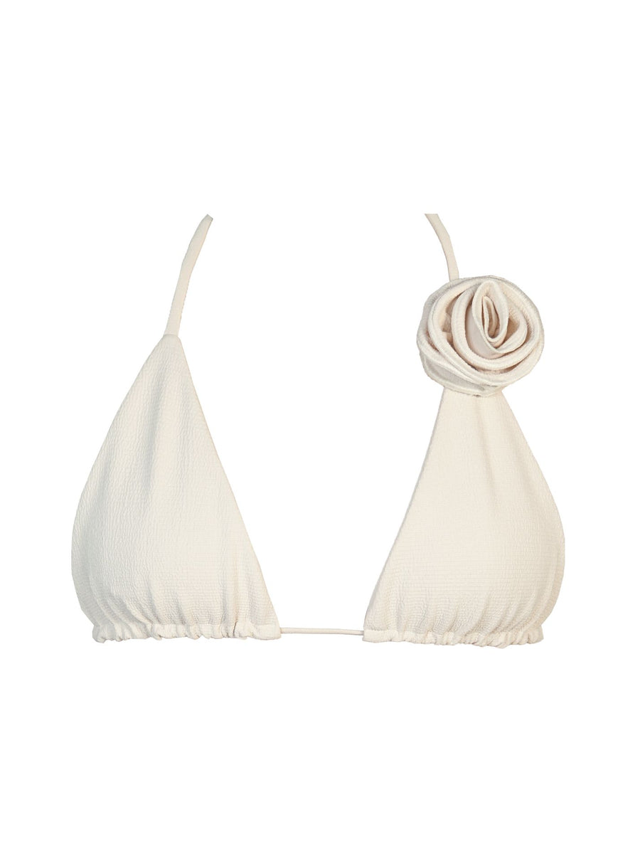 TOP NINA FLOWER - SAND DUNA