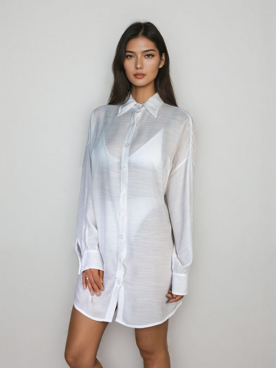 CHEMISE ZAYA - WHITE