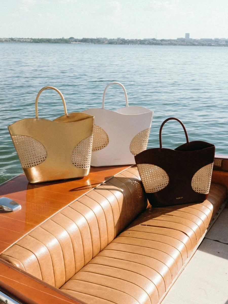 BOLSA ONDA - DOURADA
