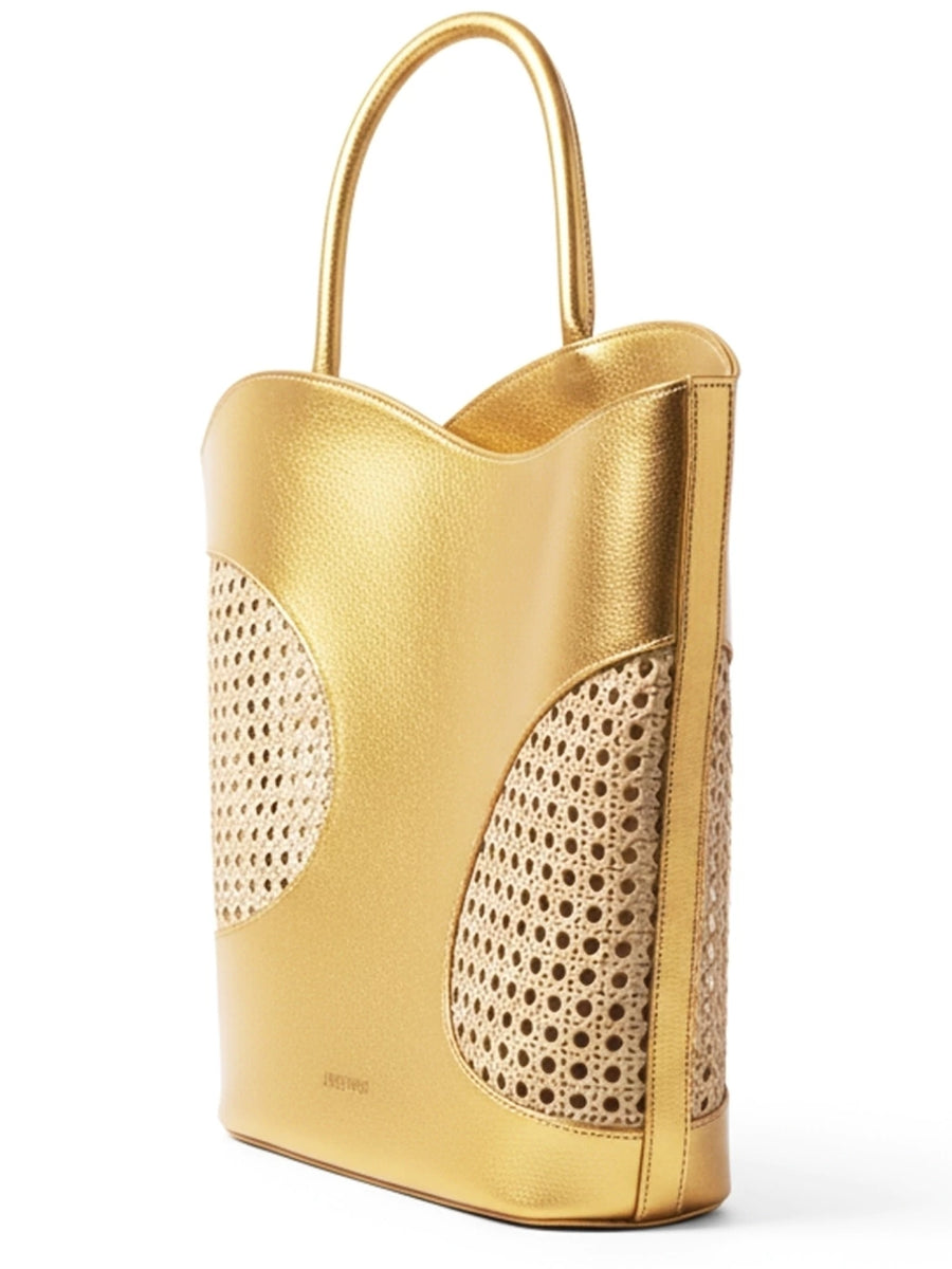 BOLSA ONDA - DOURADA