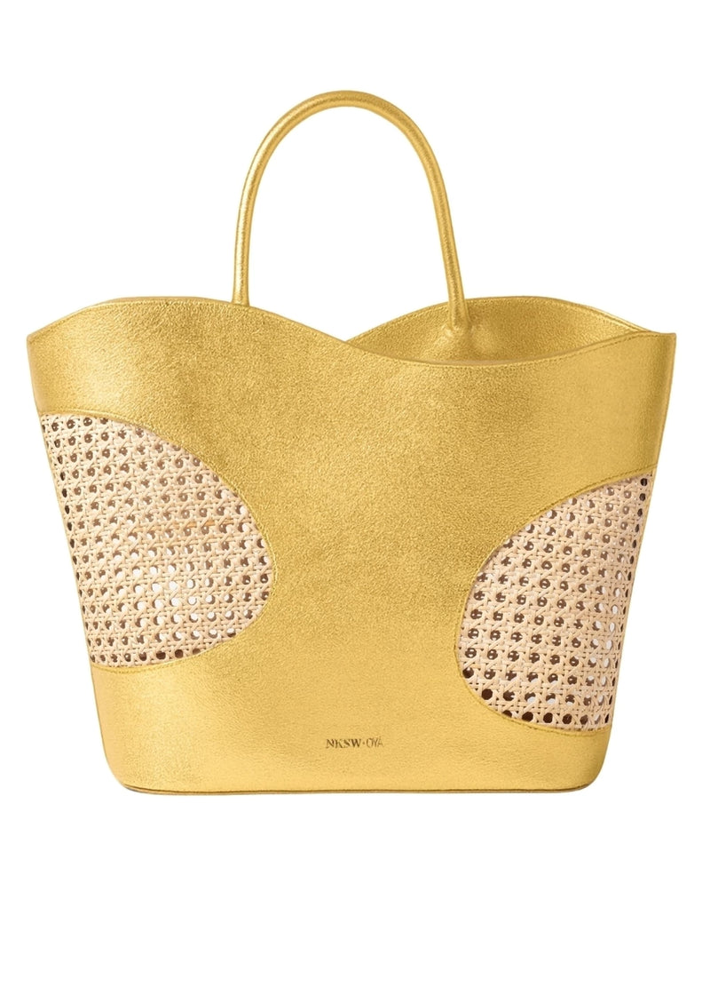 BOLSA ONDA - DOURADA