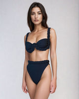 TOP YARA - SAND BLACK