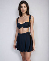 TOP YARA - SAND BLACK