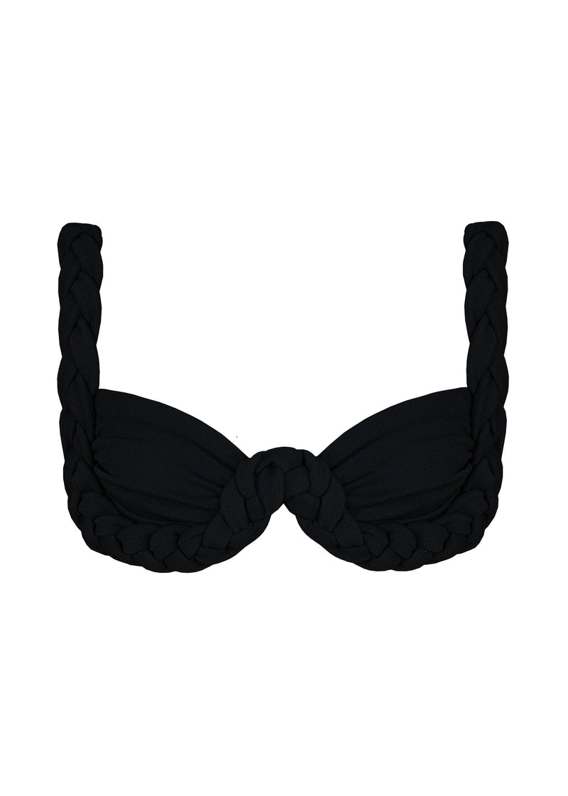 TOP YARA - SAND BLACK