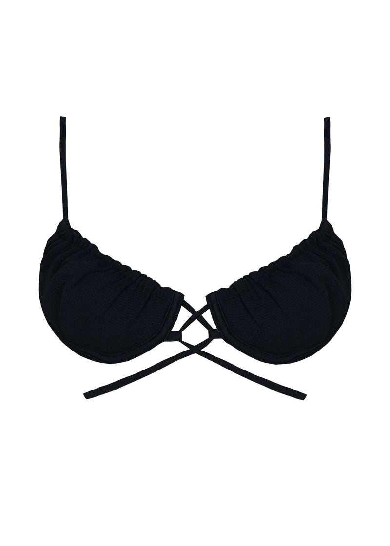 TOP LILA SAND BLACK