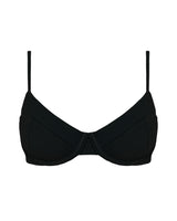 TOP BARDOT - SAND BLACK