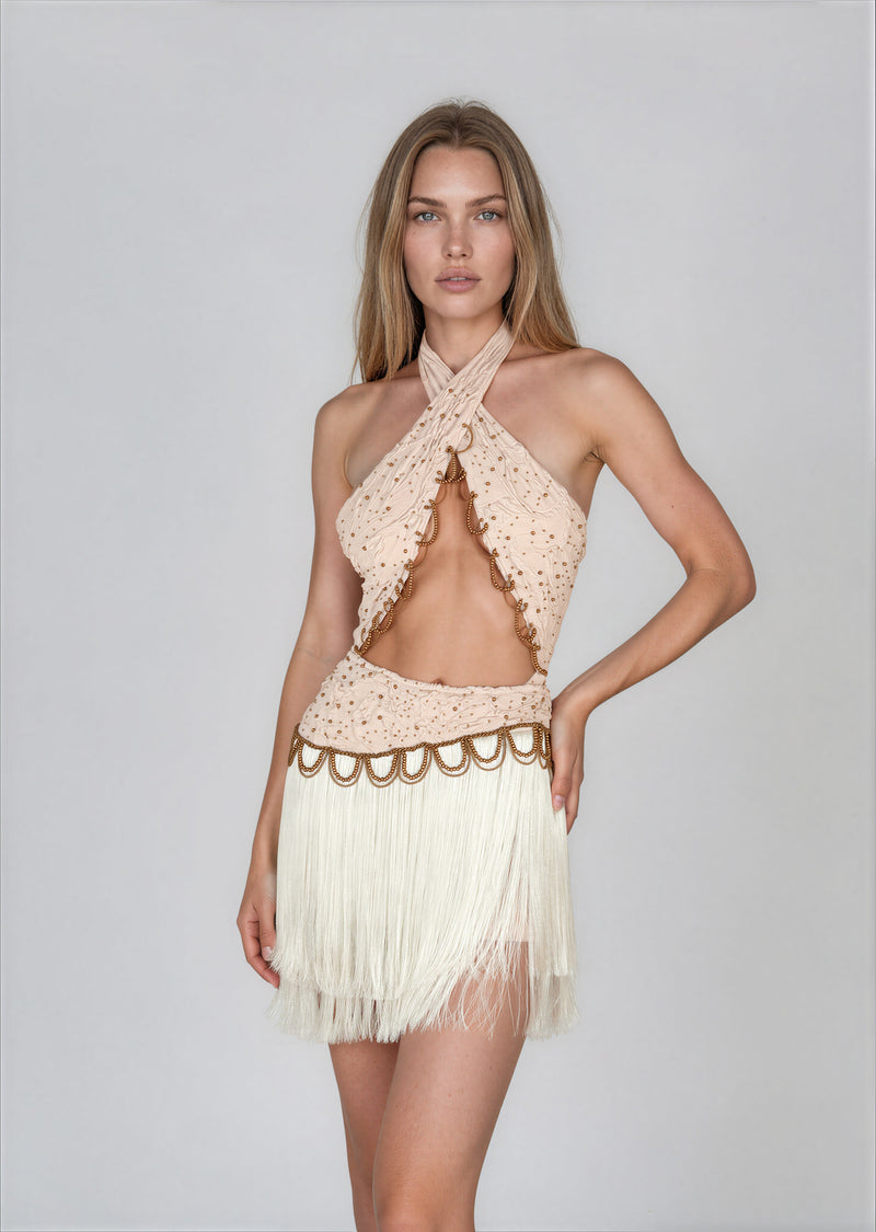 SAIA DELIA C/ BORDADO - BLOOM