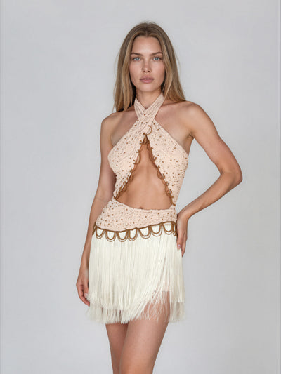SAIA DELIA C/ BORDADO - BLOOM