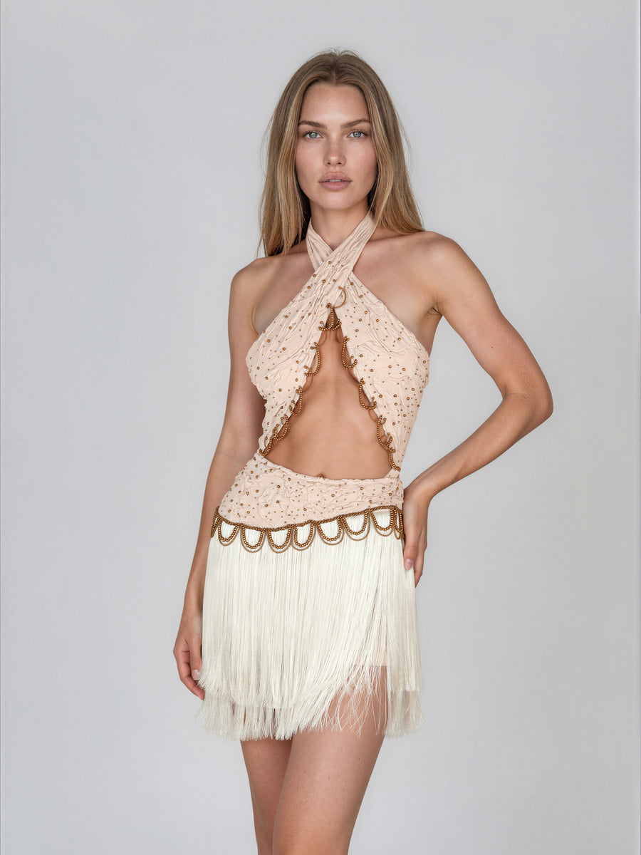 SAIA DELIA C/ BORDADO - BLOOM