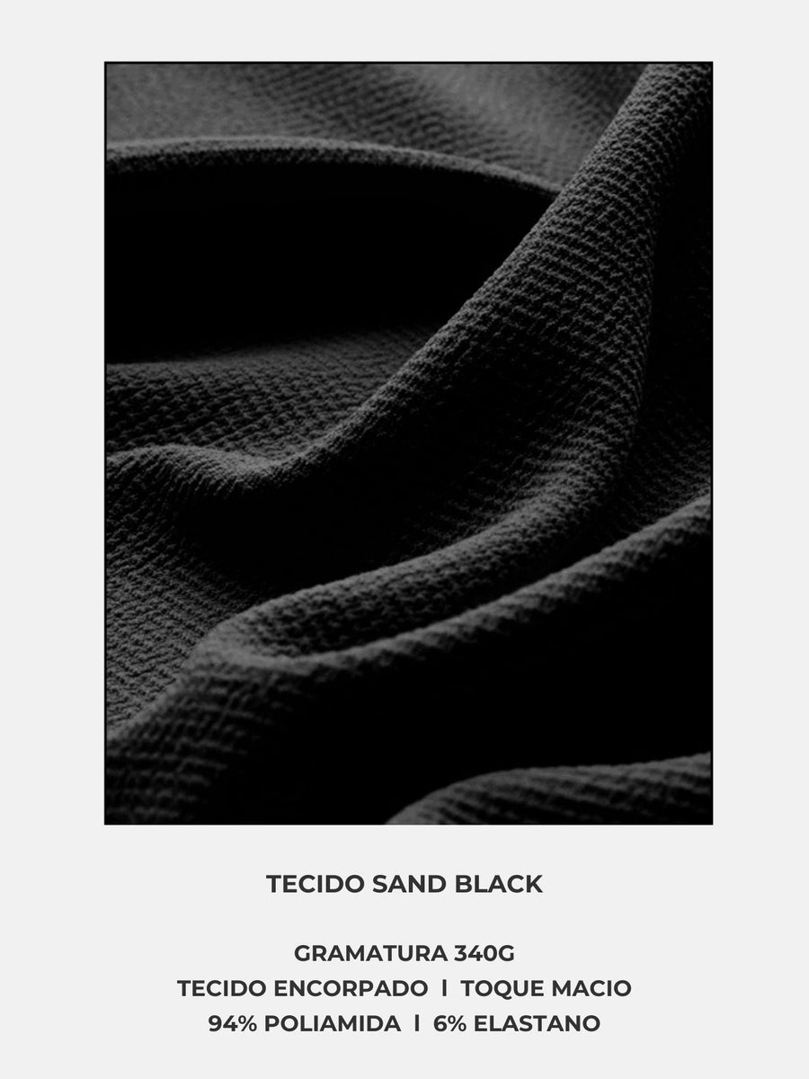 TOP BRIGITTE - SAND BLACK
