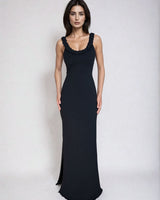 VESTIDO NÚRIA - SAND BLACK