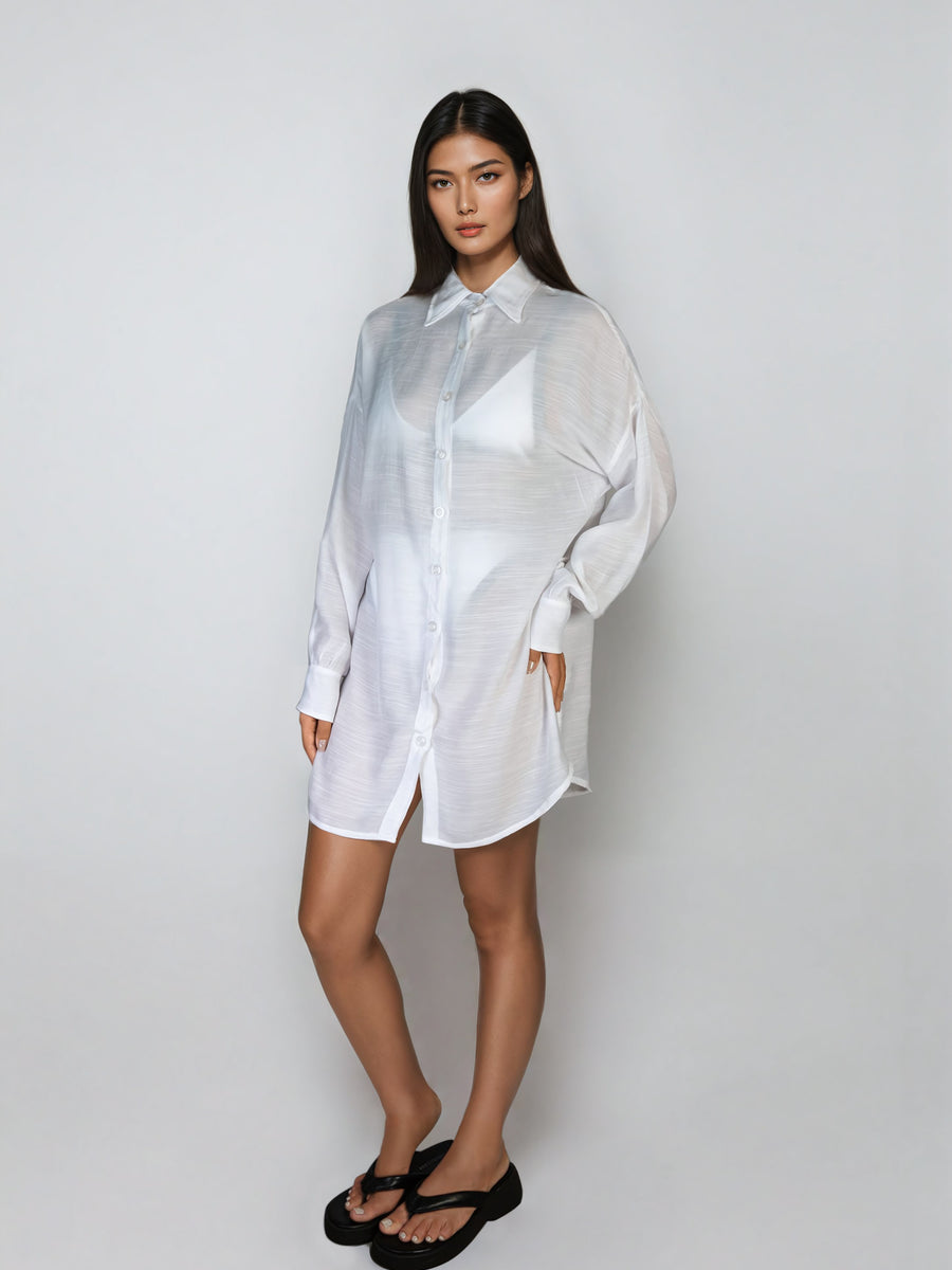 CHEMISE ZAYA - WHITE