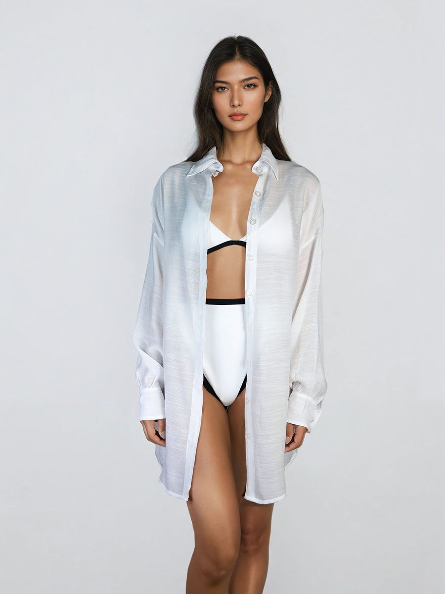 CHEMISE ZAYA - WHITE