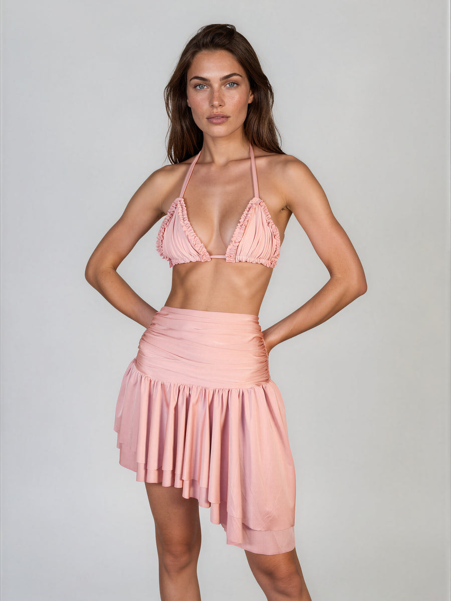 TOP MELINA - CORALLE FOSCO