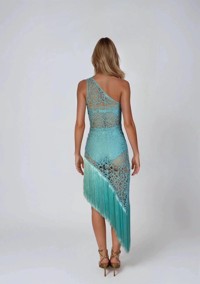 VESTIDO SOLÉ - AQUA