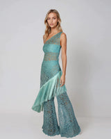 VESTIDO SOLÉ - AQUA